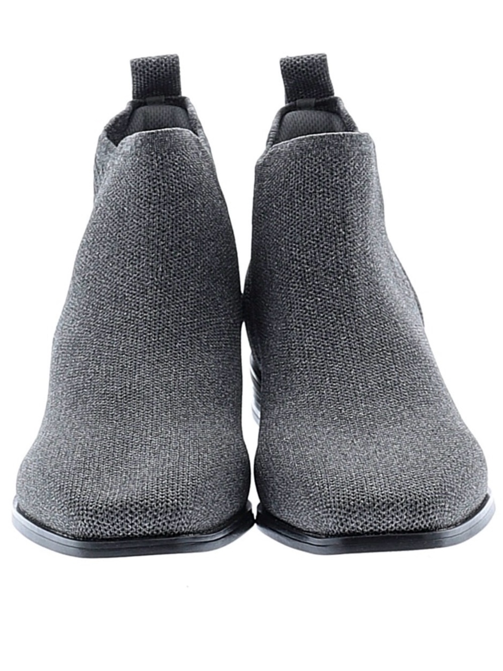 Excellent Vivaia Ryan Knit Slip-On Ankle Boots in Charcoal Gray Sz 39 (8)